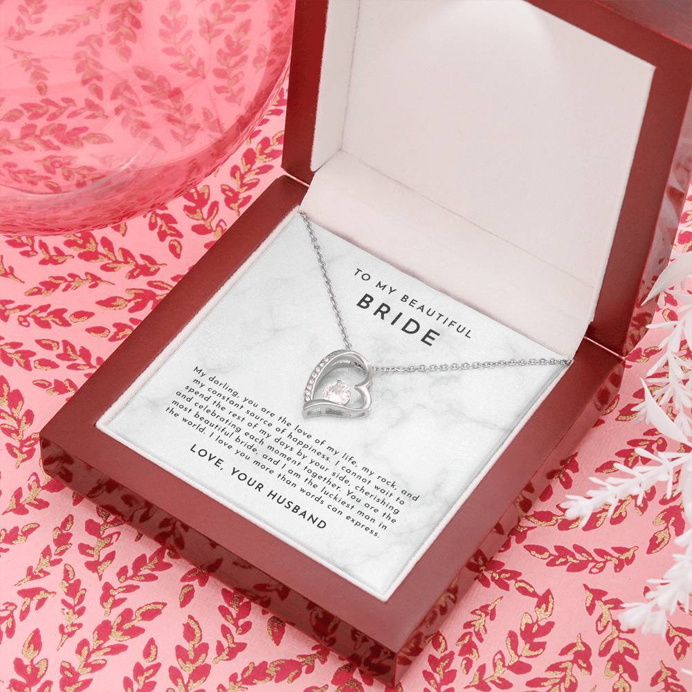 Bride Gift From Groom, Wedding Day Gift, Groom to Bride, Jewelry Gift from Groom