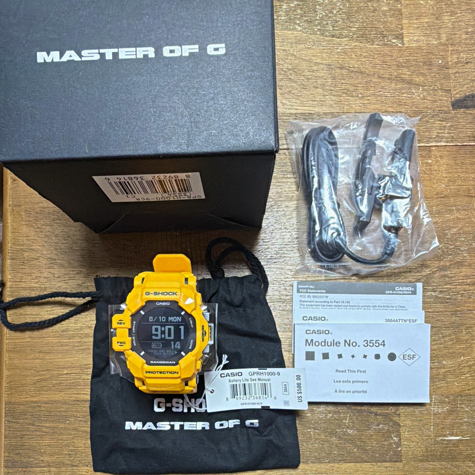 Casio G-SHOCK Rangeman GPRH1000-9 GPS BRAND NEW! FREE UPS GROUND WITHIN CONUS