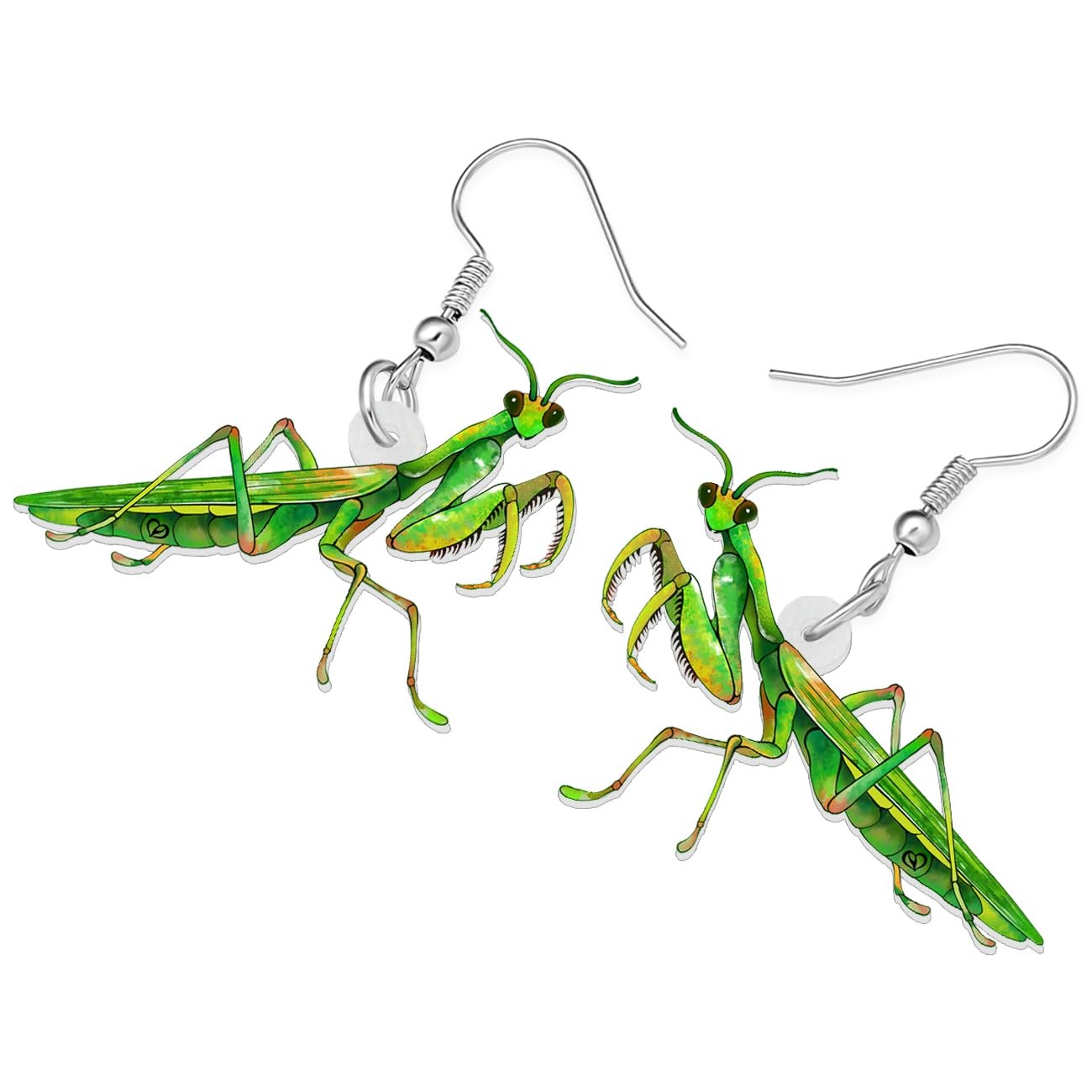 Acrylic Cute Bug Earrings Dangle Drop Insect Praying Mantis Jewelry Gifts for Bu