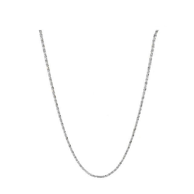 Italian 925 Solid Sterling Silver 1.5MM Diamond Cut Roc Chain Necklace 16″- 30″