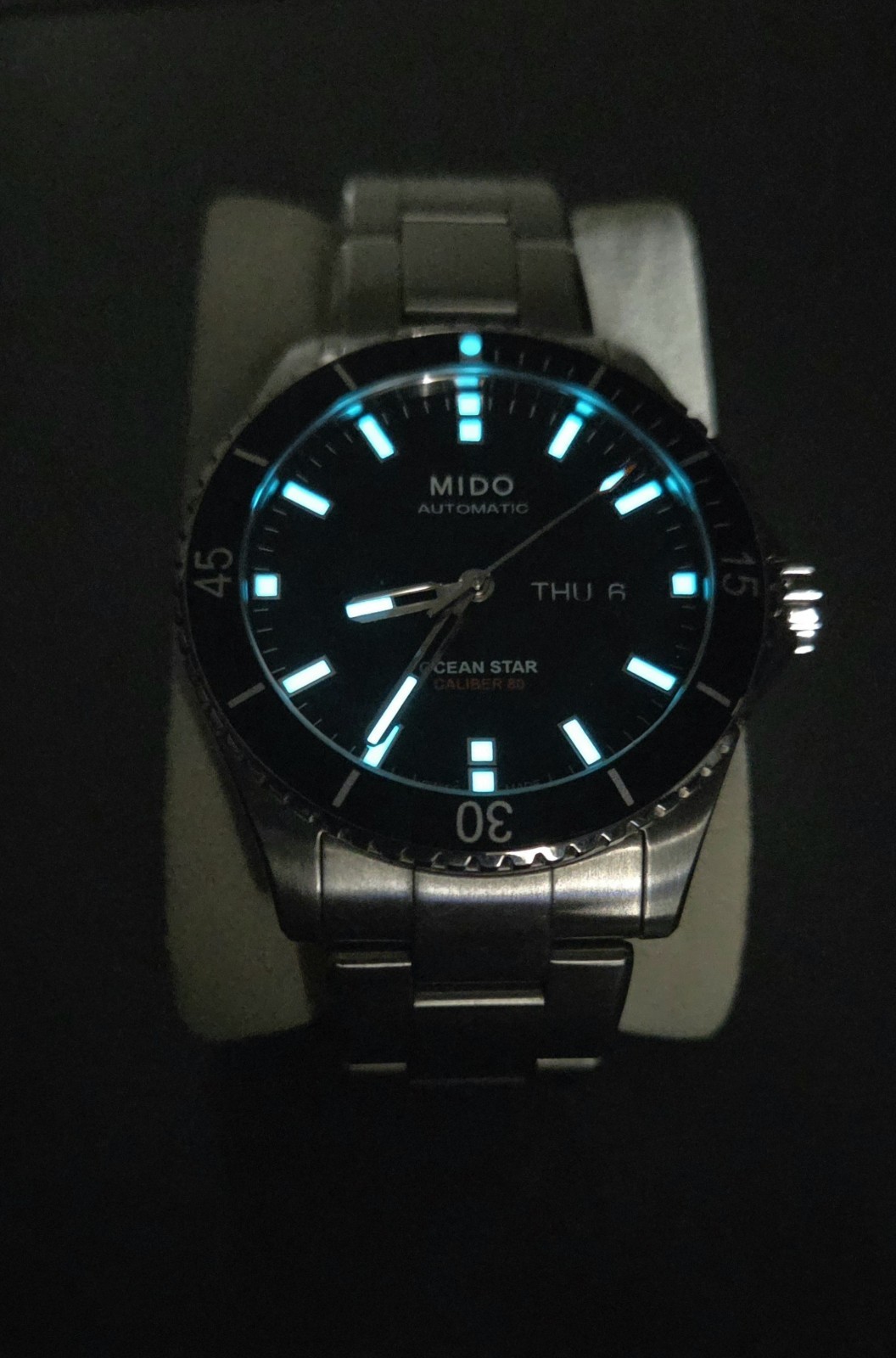 Mido Ocean Star Captain Automatic 42.5mm Black Dial, Day/Date M026.430.11.051.00