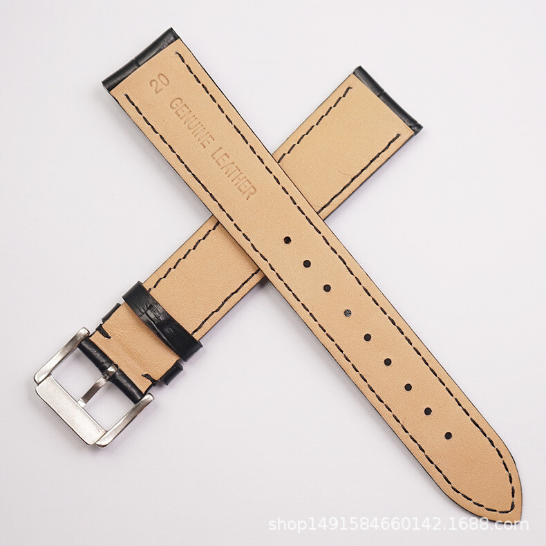 Extra Long Strap Extra Long Genuine Leather Cowhide Watch Band 12-24mm Universal