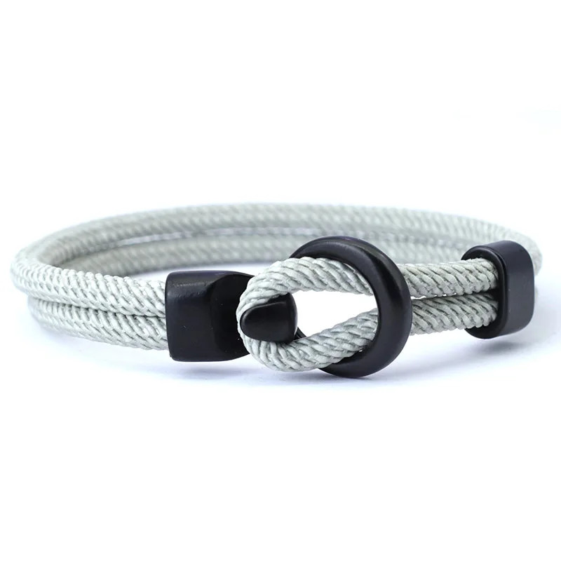 New Men Apparel Accessories Bracelet Bilayer Milan Rope Nautical Wrap Rope