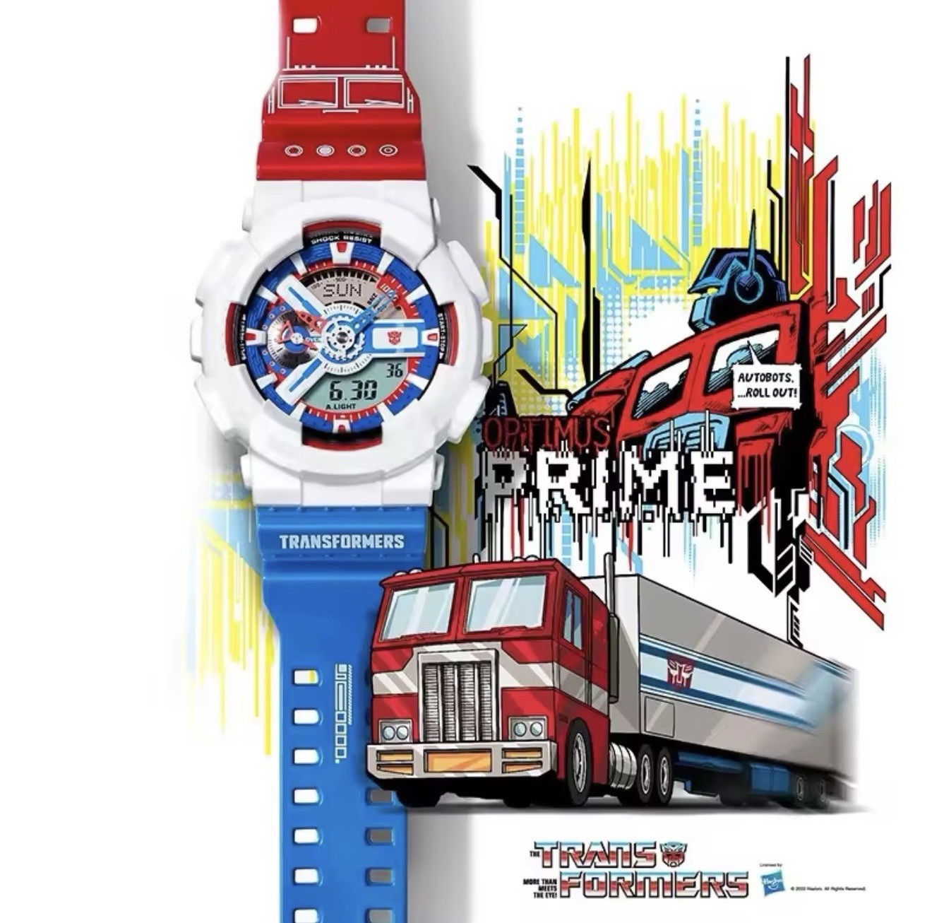 Casio G-SHOCK Optimus Prime GA110