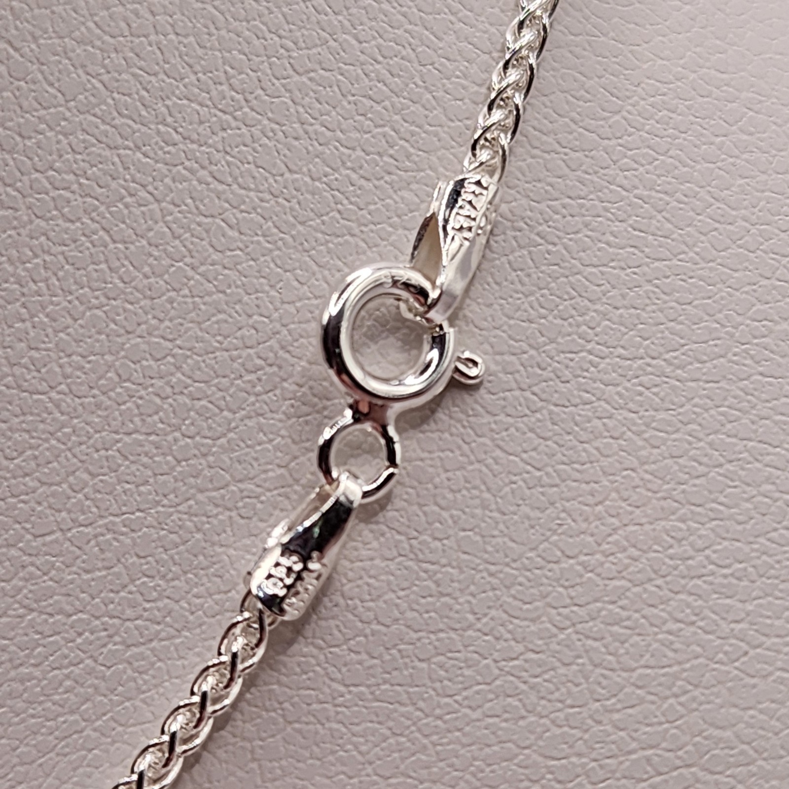 925 NEW Sterling Silver ITALIAN Chain- Wheat 18″ Length 1mm Width FREE Shipping