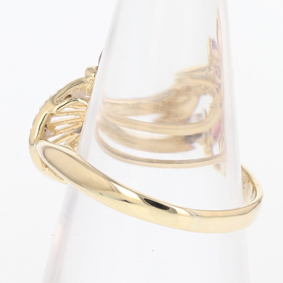 .50ctw Marquise Ruby and Diamond Statement Ring 14k Multi-Tone Gold Size 5.5