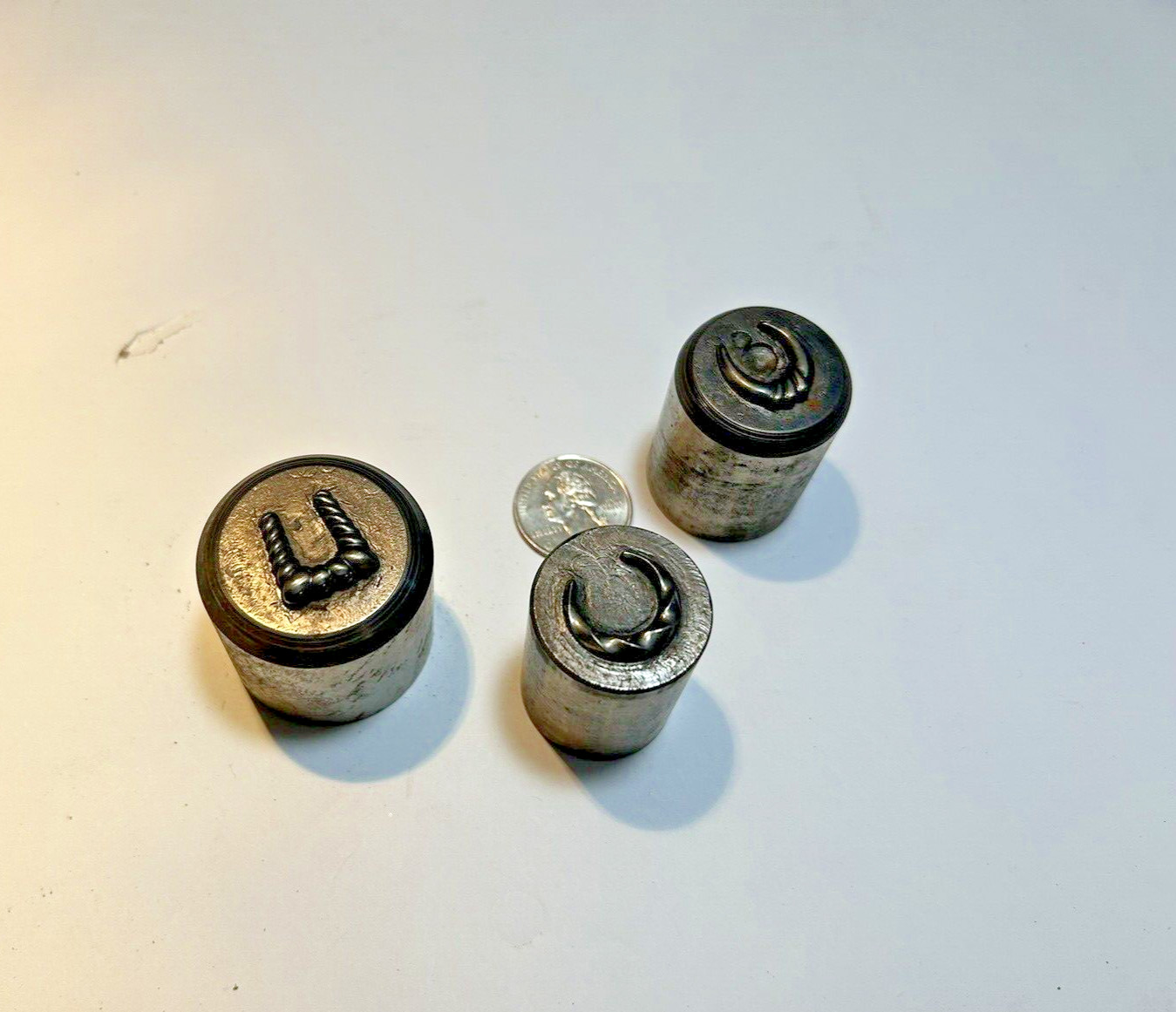 3 Solid Hardened Steel Jewelry HobS HUB HOOP EARRING Model Stamping j