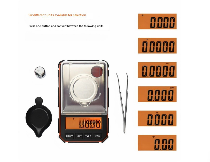 Brifit Electronic Digital Scale 0.001g/50gMini Scale Precision Professional