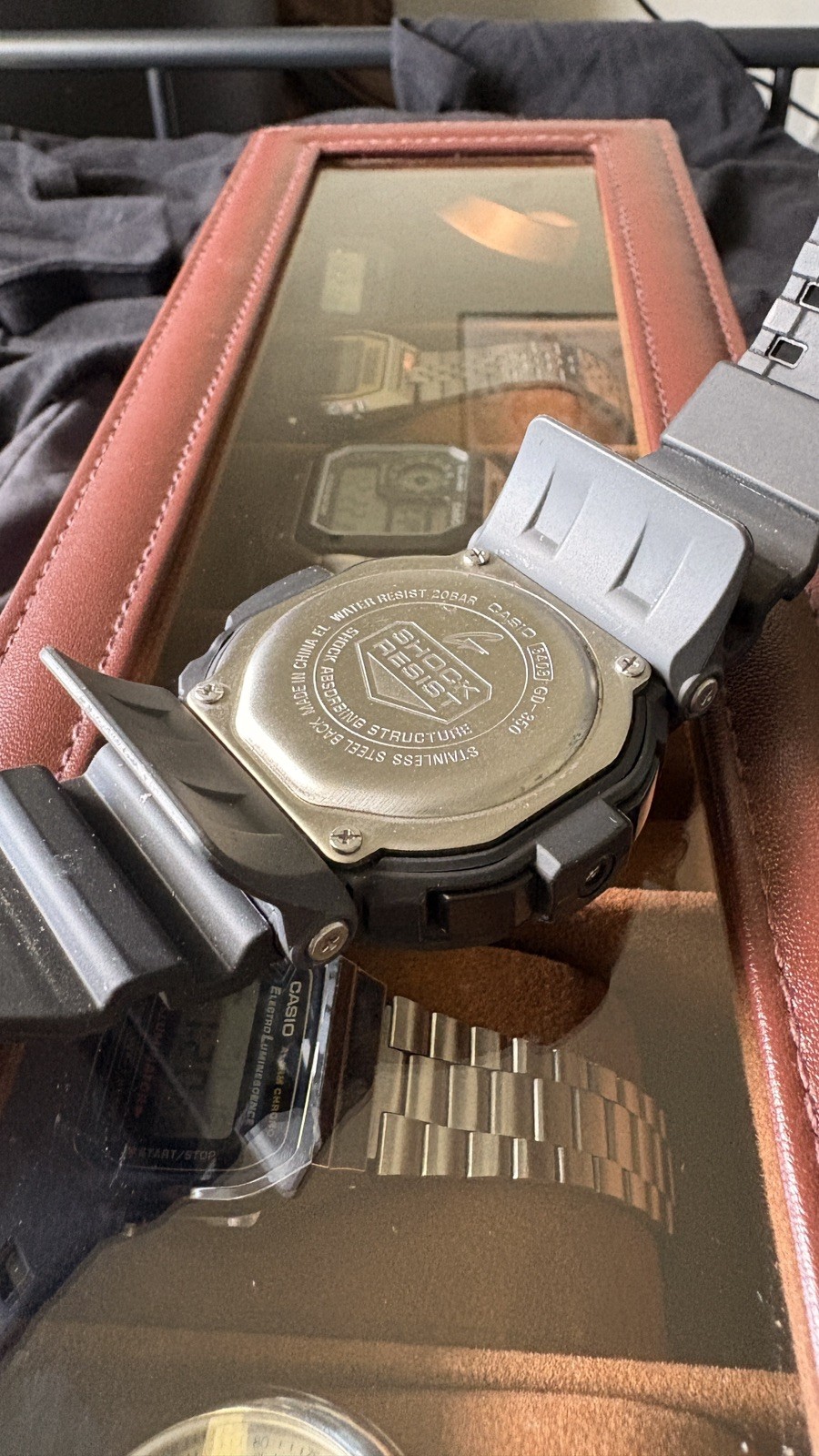 Casio G-Shock GD-350 Watch Black, Vibration Alarm, Timer, Shockproof