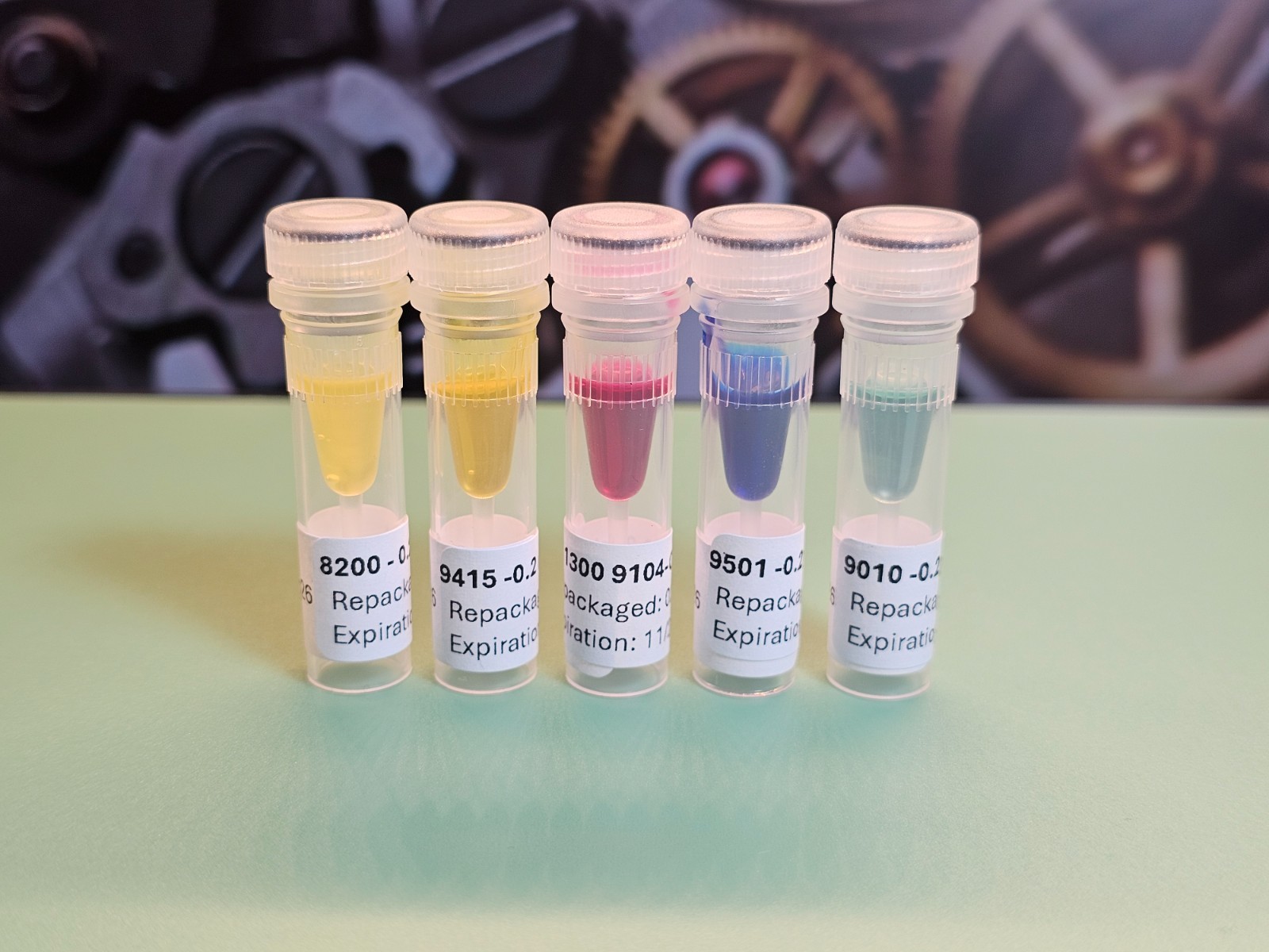 Moebius Watch Oils Kit | Repackaged Oils 0.2ml 9010, 1300, 9415, 9501, 8200