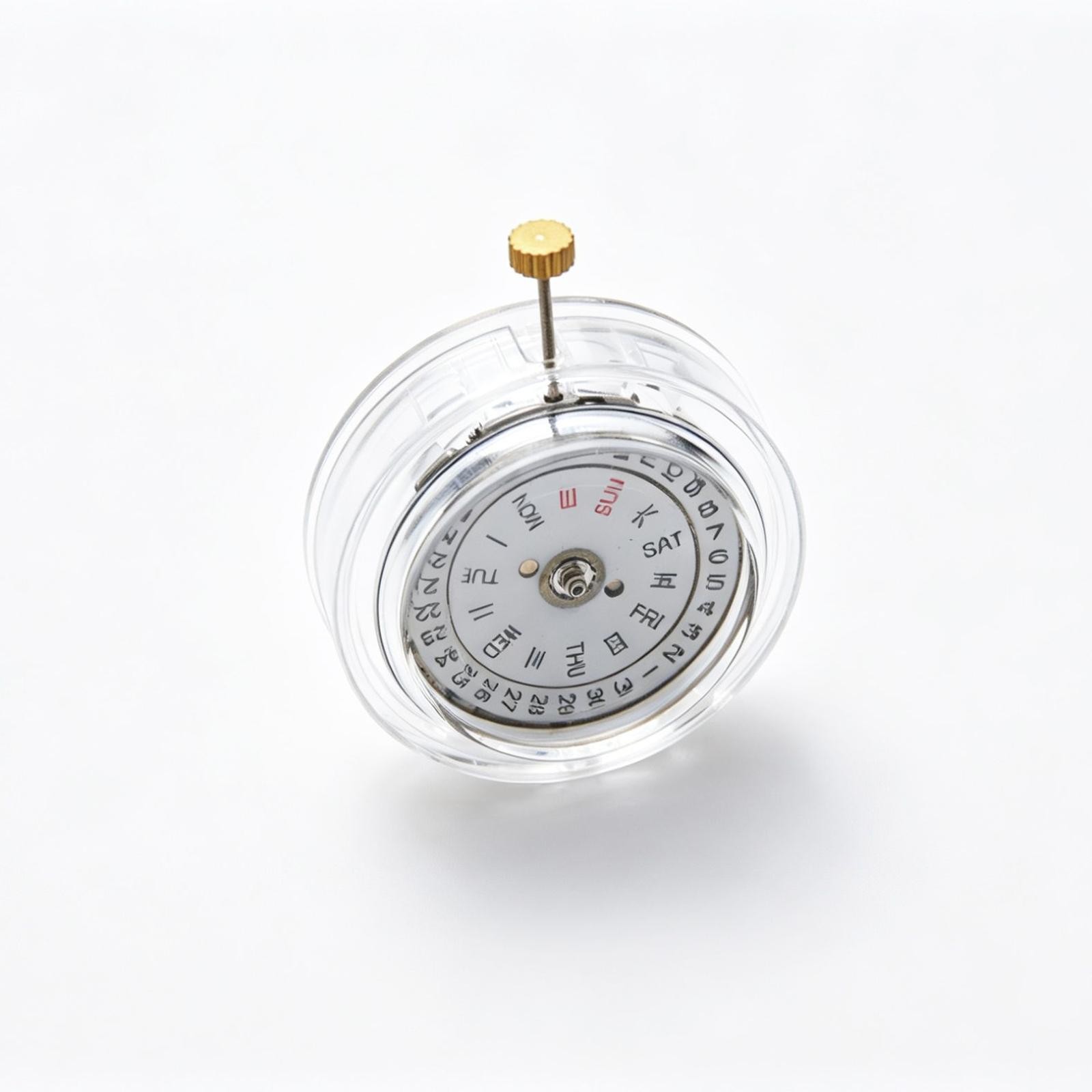 25mm Dual Calendar At 3 Automatic Mechanical Watch Movement For Miyota 8205 8200