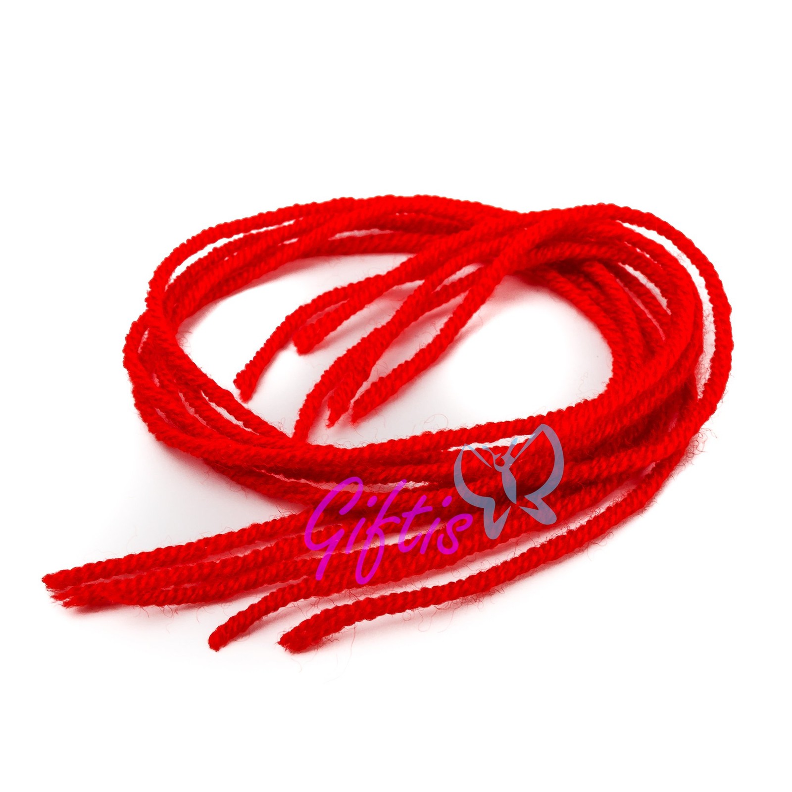 5 pcs Original Kabbalah Red String Bracelet – 100% Wool – Powerful