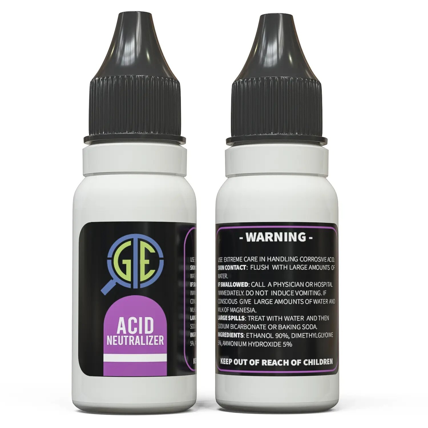 2 JSP Silver Test Acid Jewelry Testing Sterling Solution w/ Neutralizer & Stone