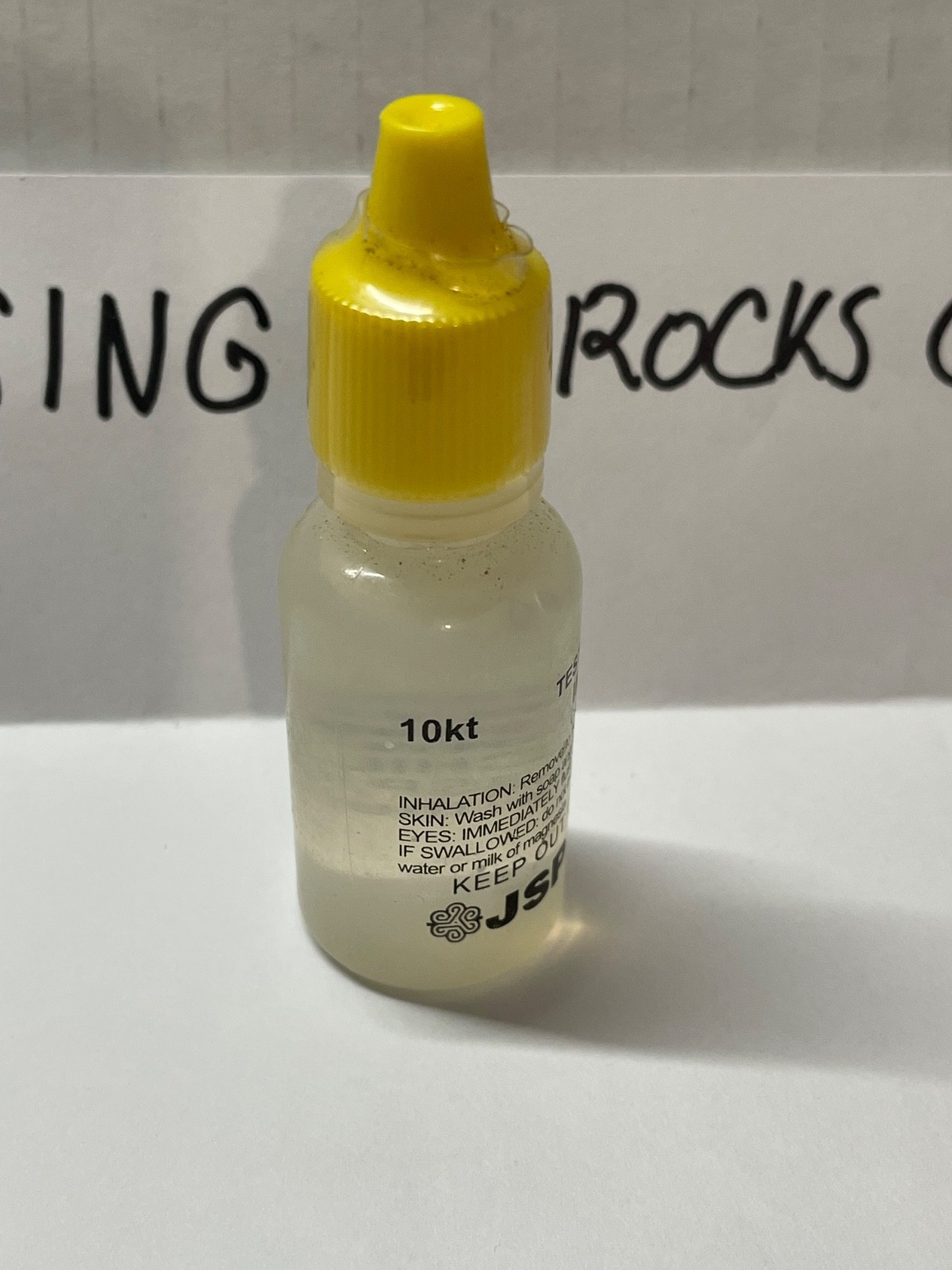 Gold Jewelry Testing “10K” , “14K”, “18K” Acid + Neutralizer + ” test stone”