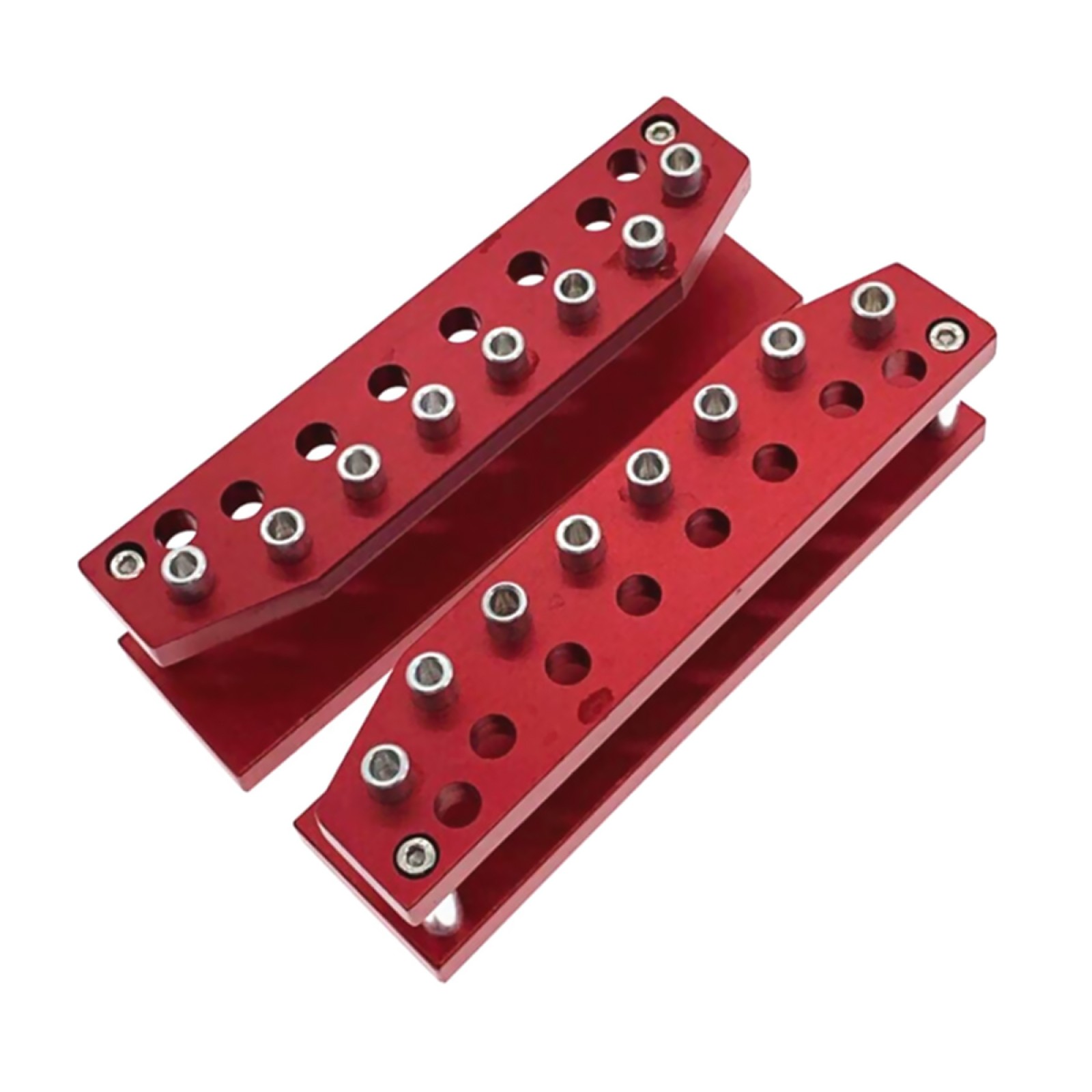 Aluminum Alloy 8-Holder Organizer Screwdriver Stand Rack Watchmaker Repair Tool