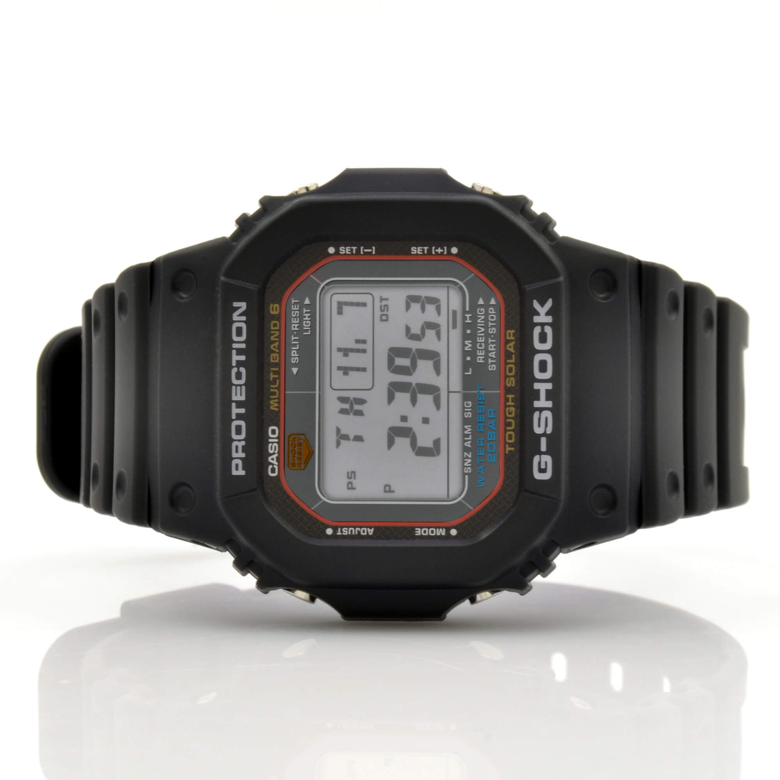 Casio Men’s Watch G-Shock Quartz Tough Solar Black Strap GWM5610U-1