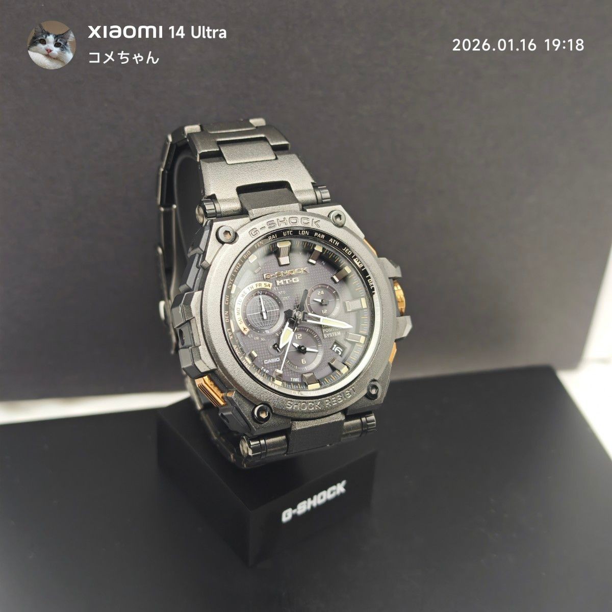 Rare and Good Condition Casio G-Shock MTG G1000RB 1AJF No.gs2277