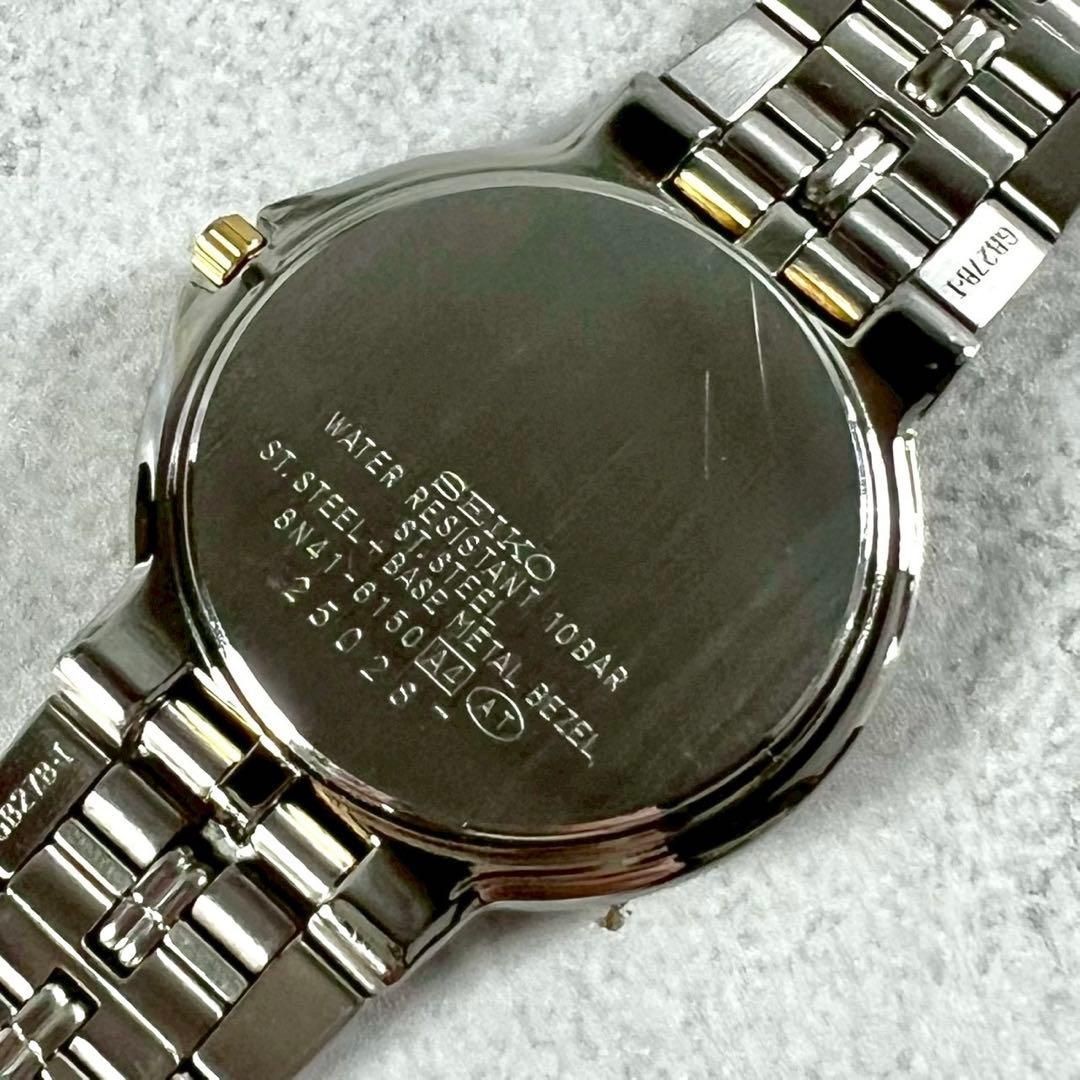 Seiko Dolce Watch Silver Gold Combo Women’s Quartz Unused From Japan
