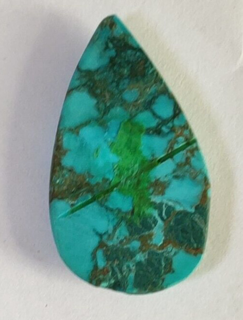 AAA+ 21.85 Ct. Natural Turquoise Pear Cabochon Loose Gemstone Gift for Birthday