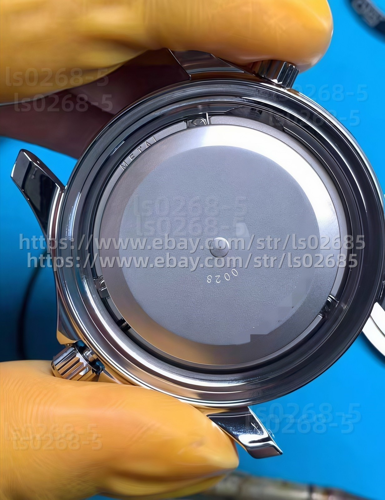 DIY watch steel case kit, suitable for 2824/2892 movements