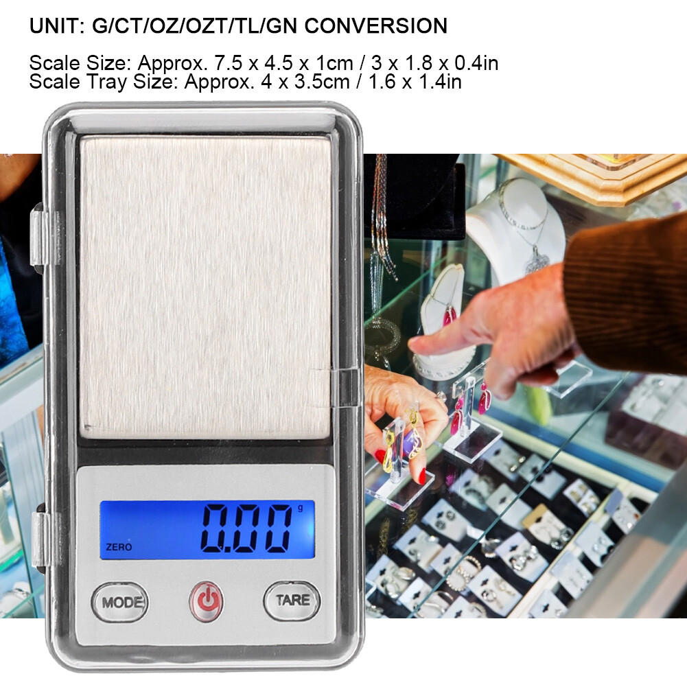 Digital Jewelry Scale Mini Portable Electronic High Precision Gram Scale Jew AP9