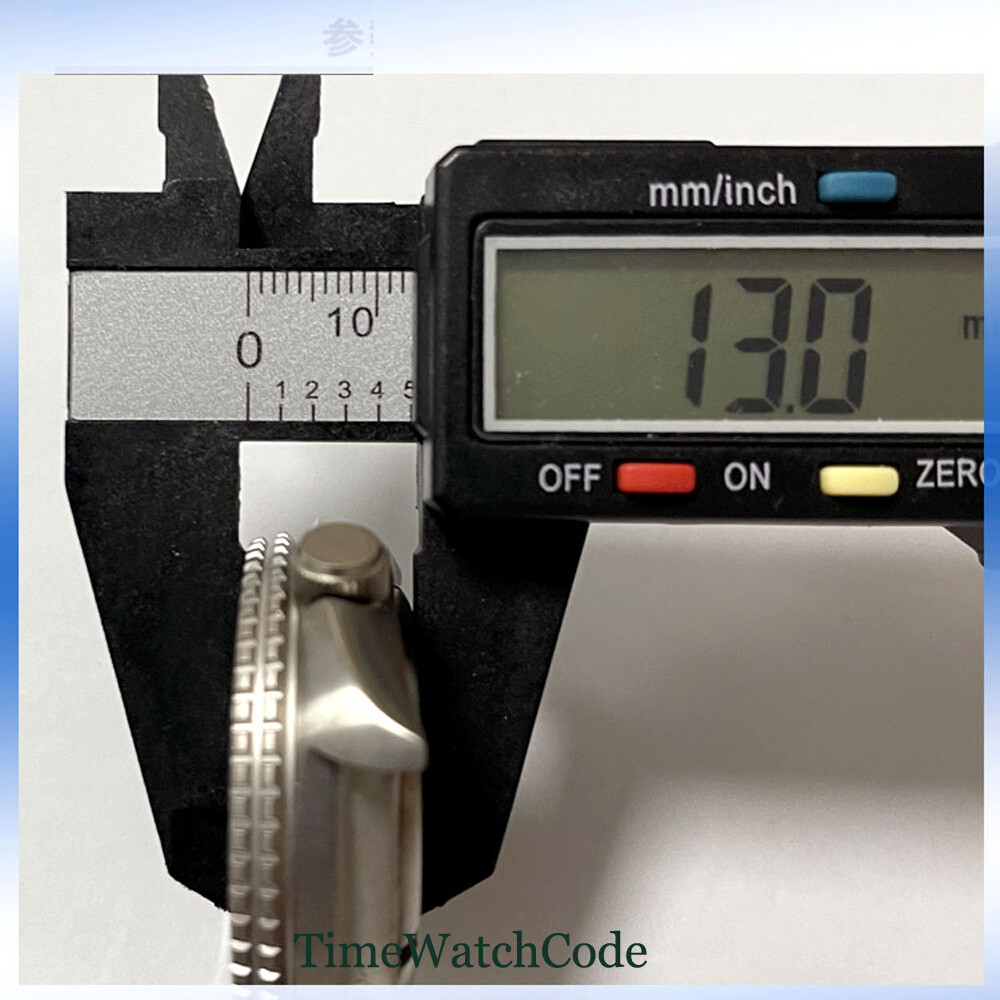 Titanium Watch Case Fit For NH35 NH36 20ATM 200M AR Coating Sapphire Crystal