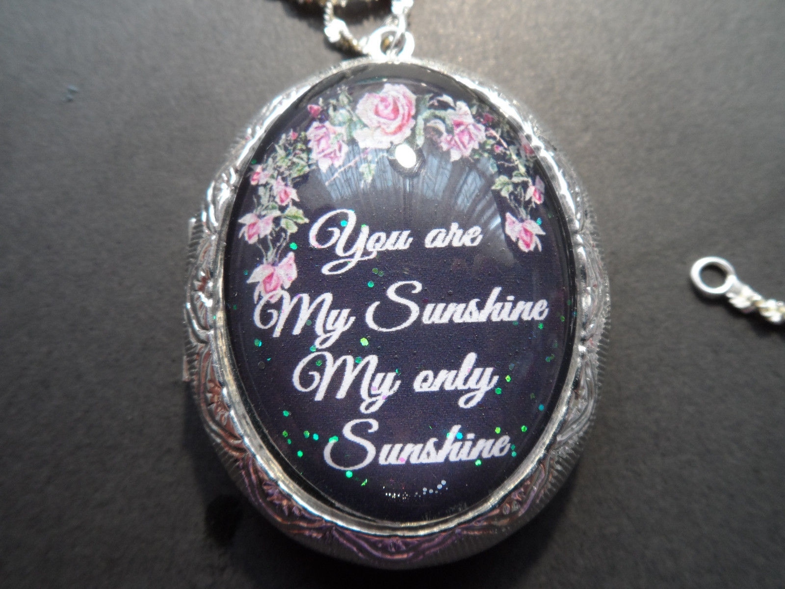 YOU ARE MY SUNSHINE LOCKET-HIGH QUALITY