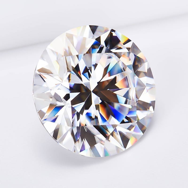 High Quality D Color Round 0.8-10mm VVS1 Moissanite Loose GRA Factory Directly