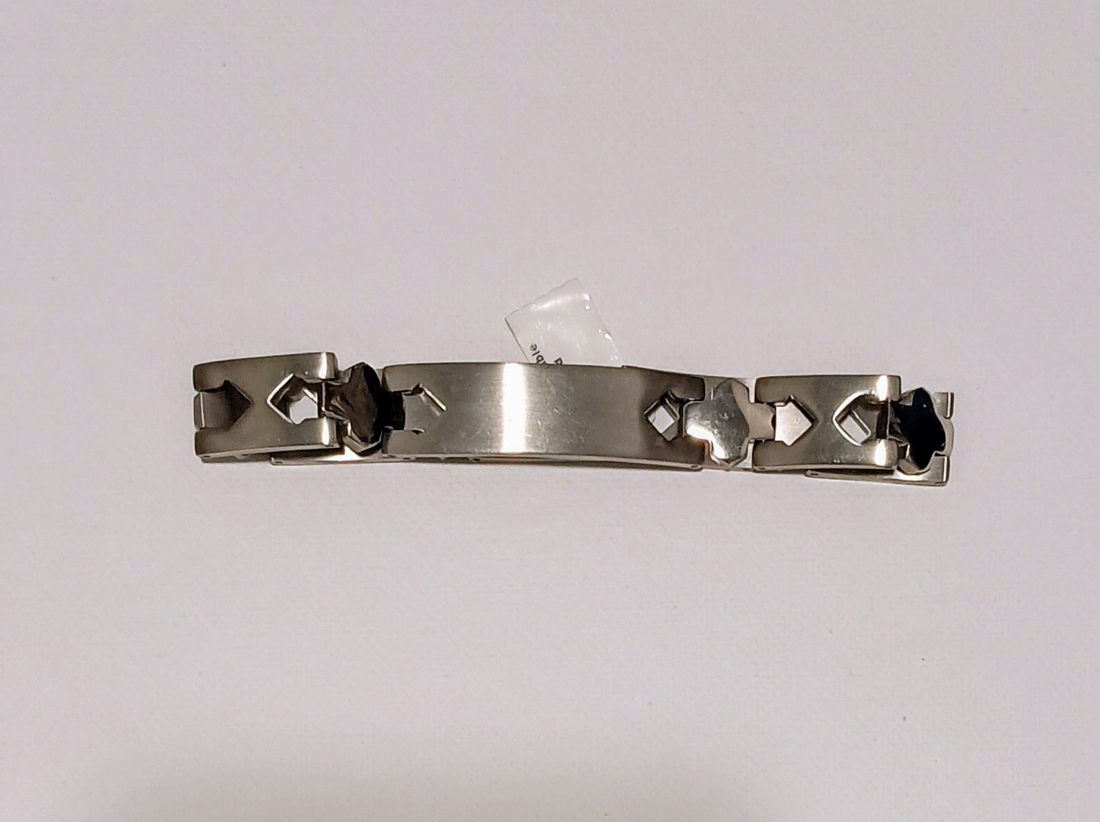 Stainless Steel Men Or women Identification Bracelet, Engraving, ID Tag