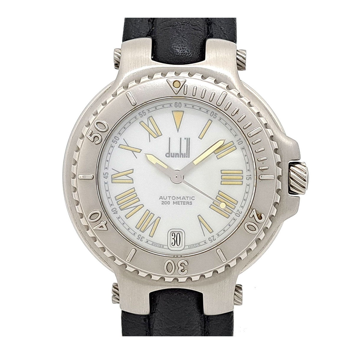 [B1Y] Dunhill Londinium Diver 200m Automatic Stainless Steel Men’s [v4y]