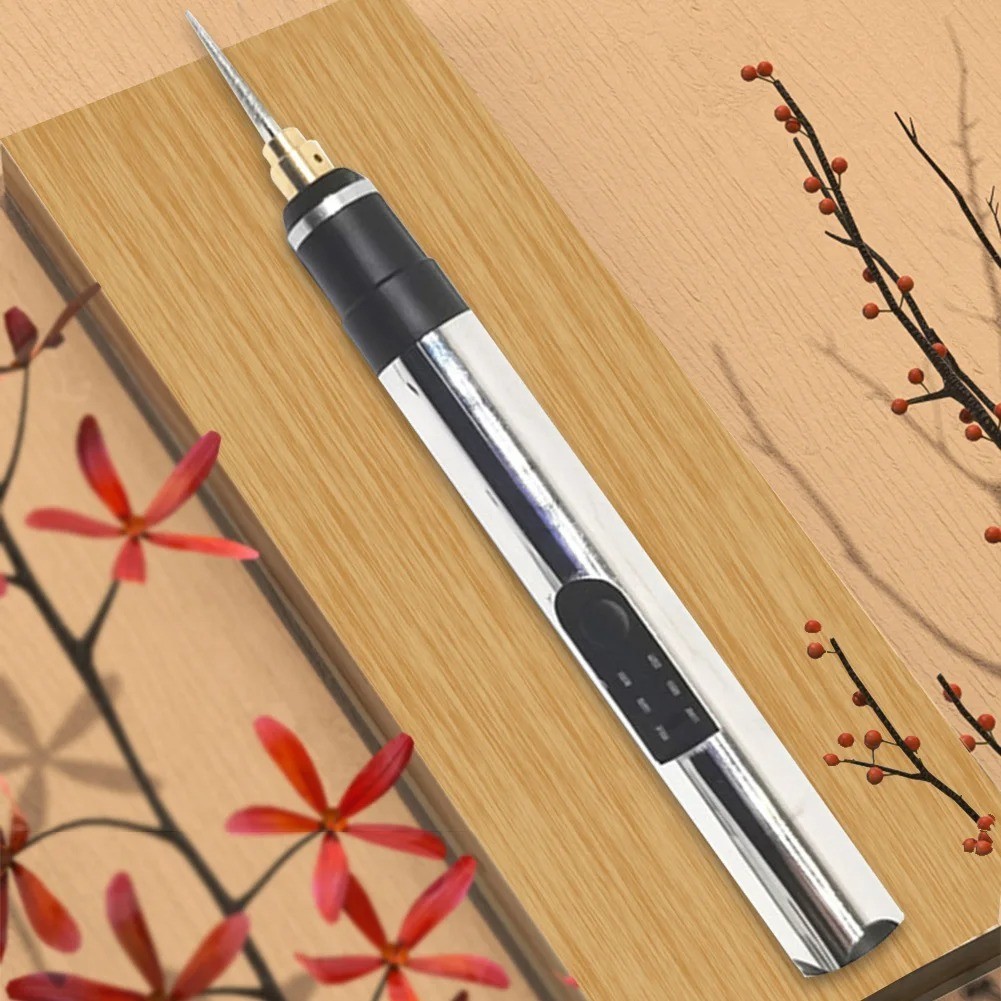 USB Rechargable Engraving Pen with 30 Bits Mini Electric DIY Engraver Cordless