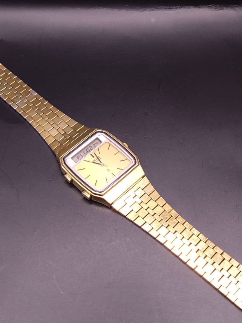 Operational SEIKO H357 5000 Digital Analog Hybrid