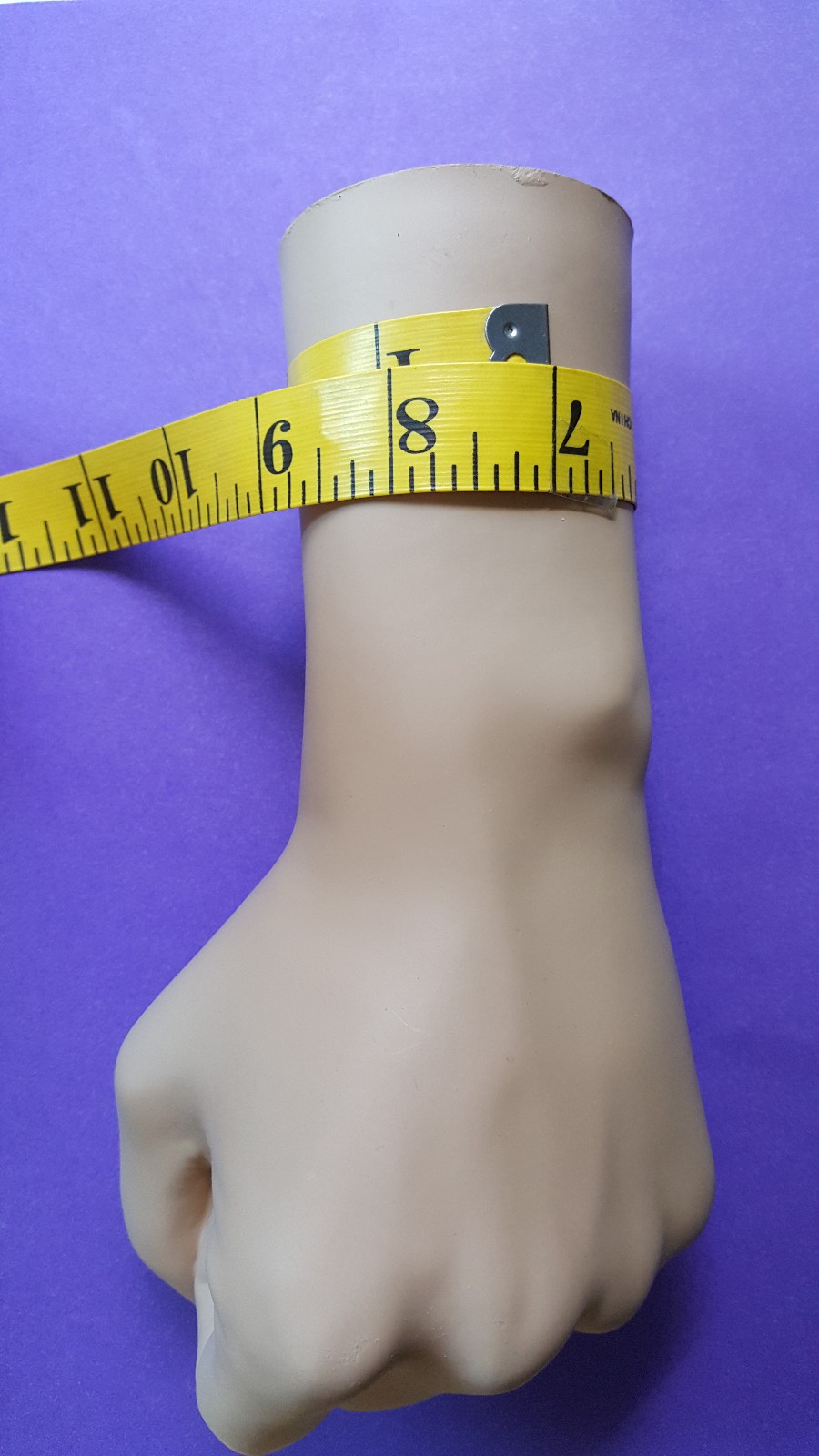 Life Size Realistic Looking Male / Female mannequin Hand Fist to display watch
