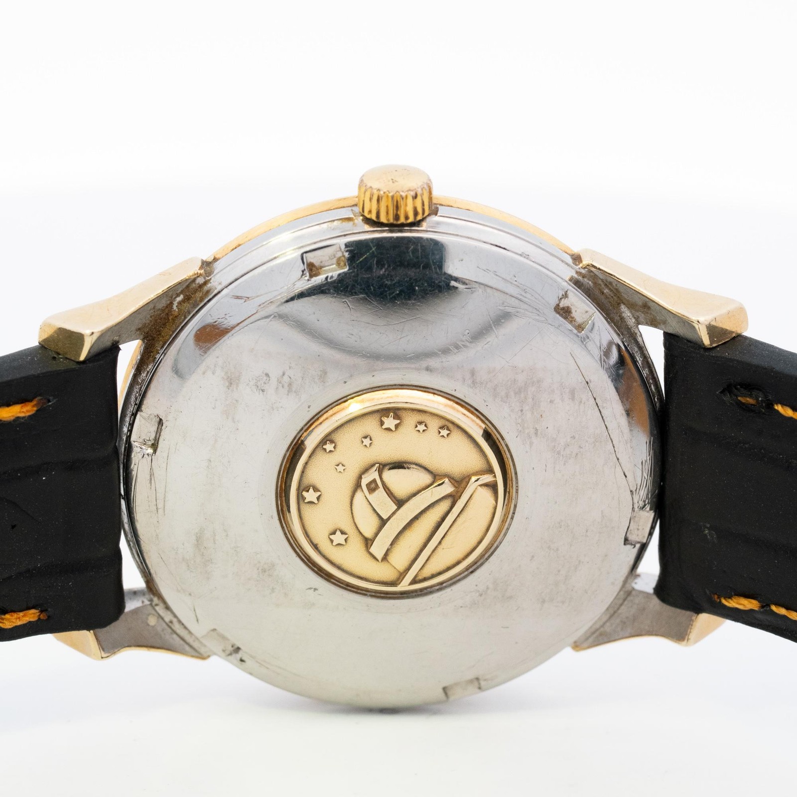 Omega Constellation SS 168.005 Custom Band Cracked Crystal