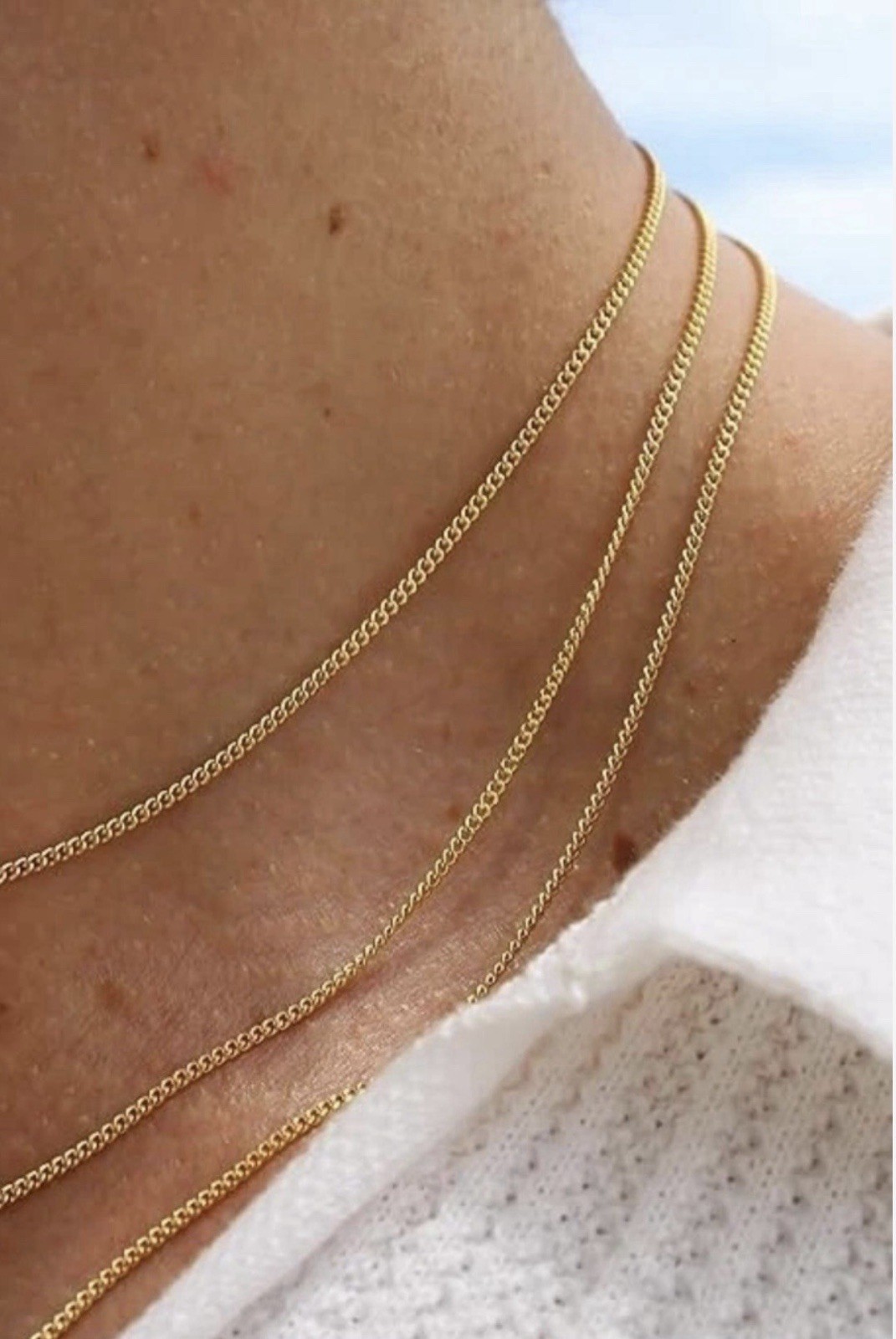 Cadena oro laminado 18 inches