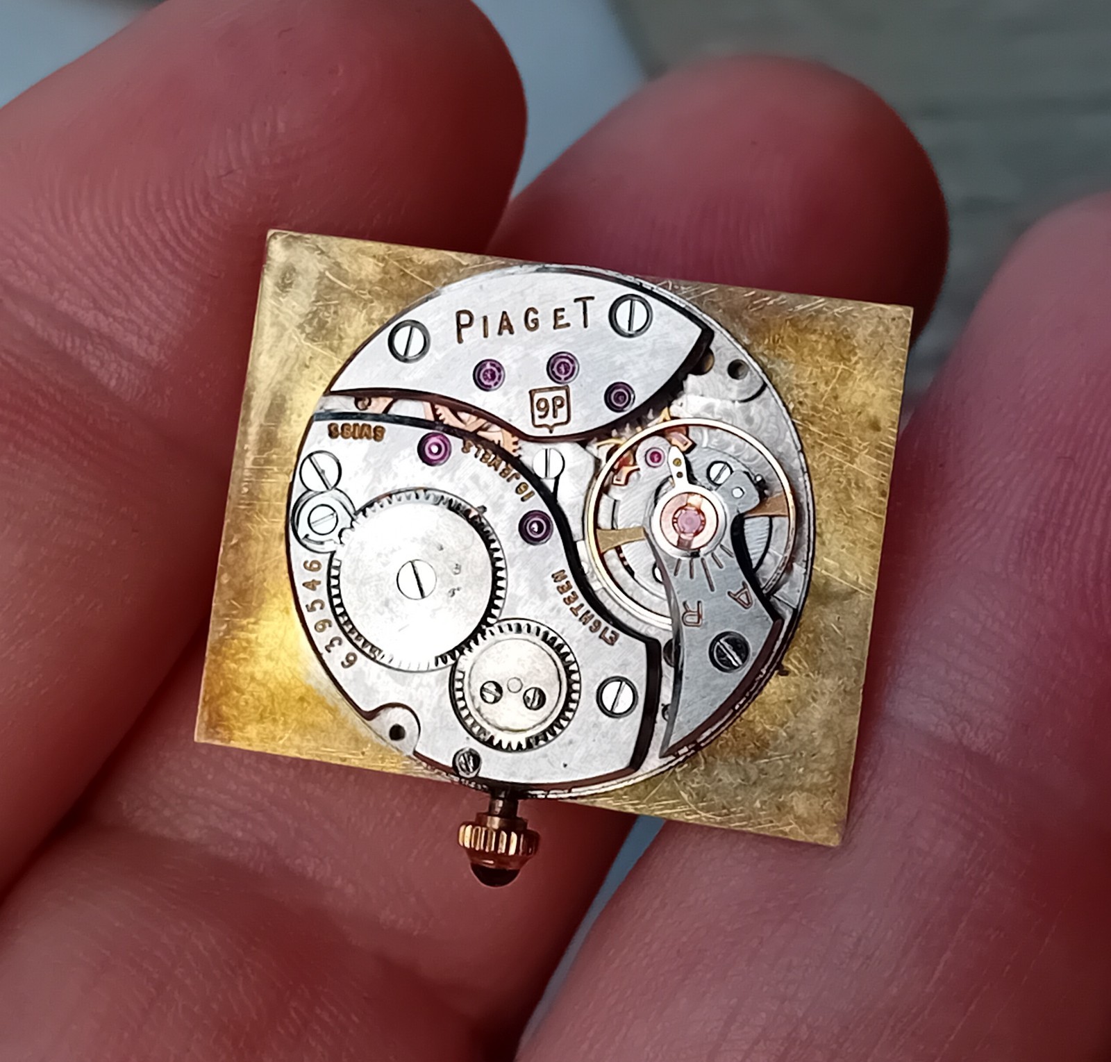 PIAGET TANK MODEL MECHANICAL MOVEMENT CAL 9P RARE