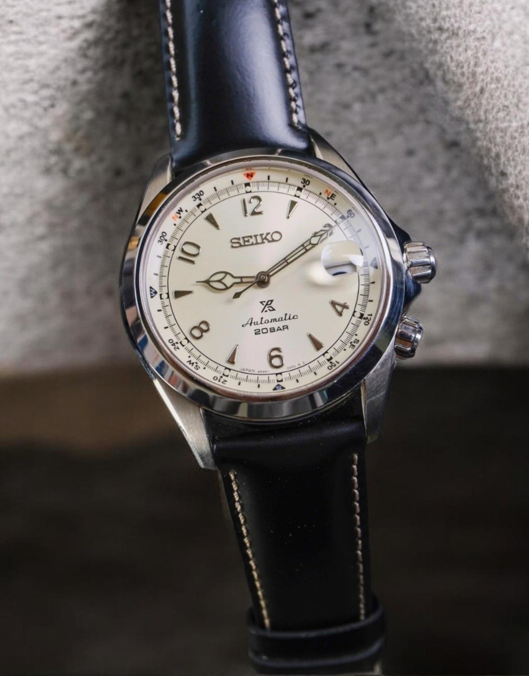 SEIKO Prospex Alpinist SPB119 Ivory Automatic Date Men’s Watch