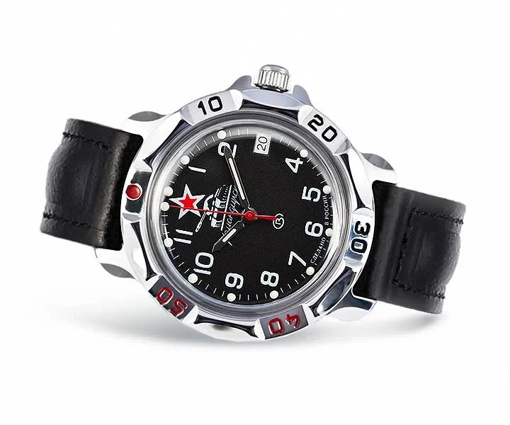 Vostok Komandirskie 811306 Tank Tankist Watch Military Watch USA Seller