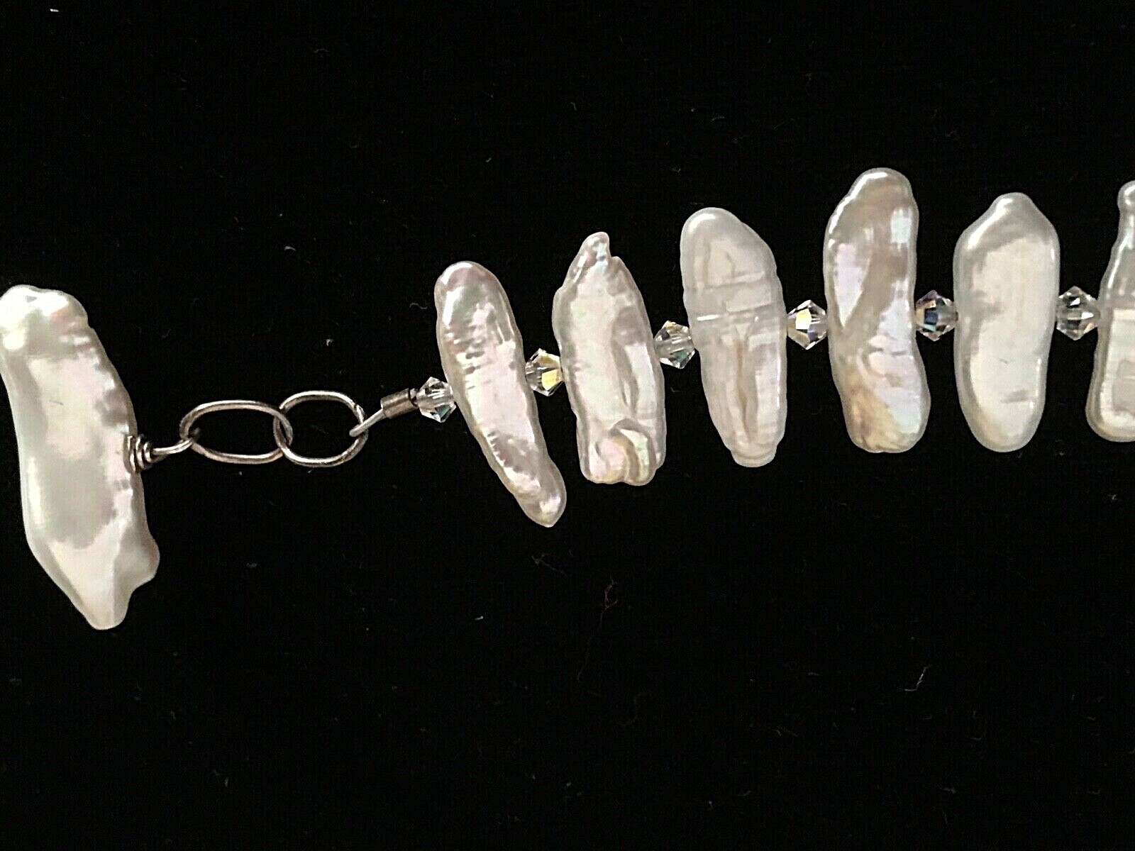 Biwi Baroque Stick Freshwater Pearl Bracelet Adjustable