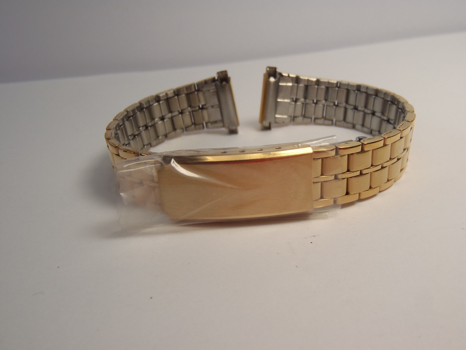 12/15mm Hadley Roma Women LB5471Y Yellow Gold-Plated Stainless Steel Watch Band