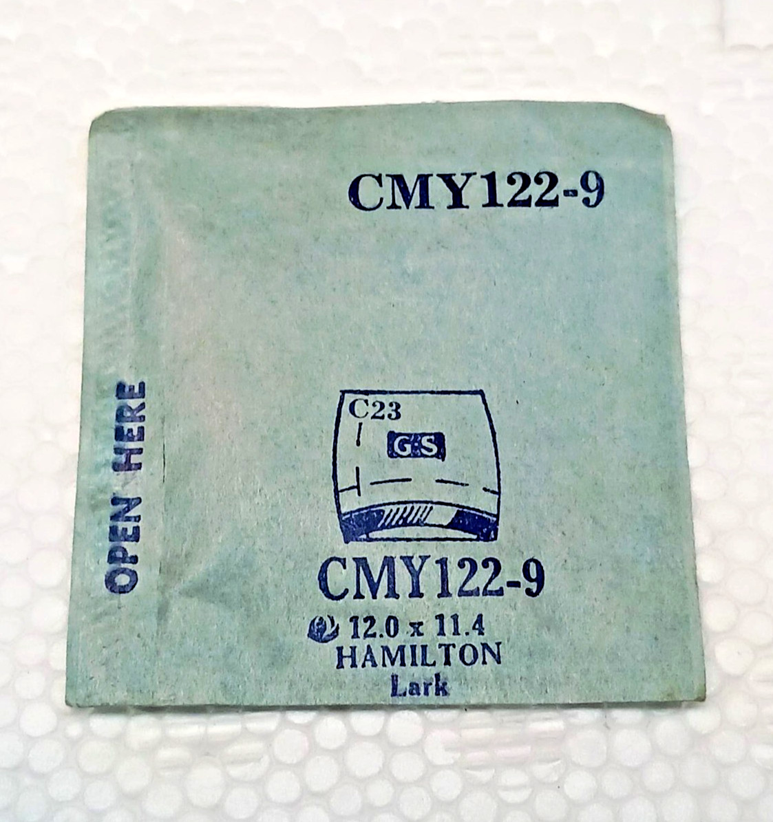 Vintage Hamilton Lark CMY122-9 Watch Crystal 12.0 x 11.4 – Sealed