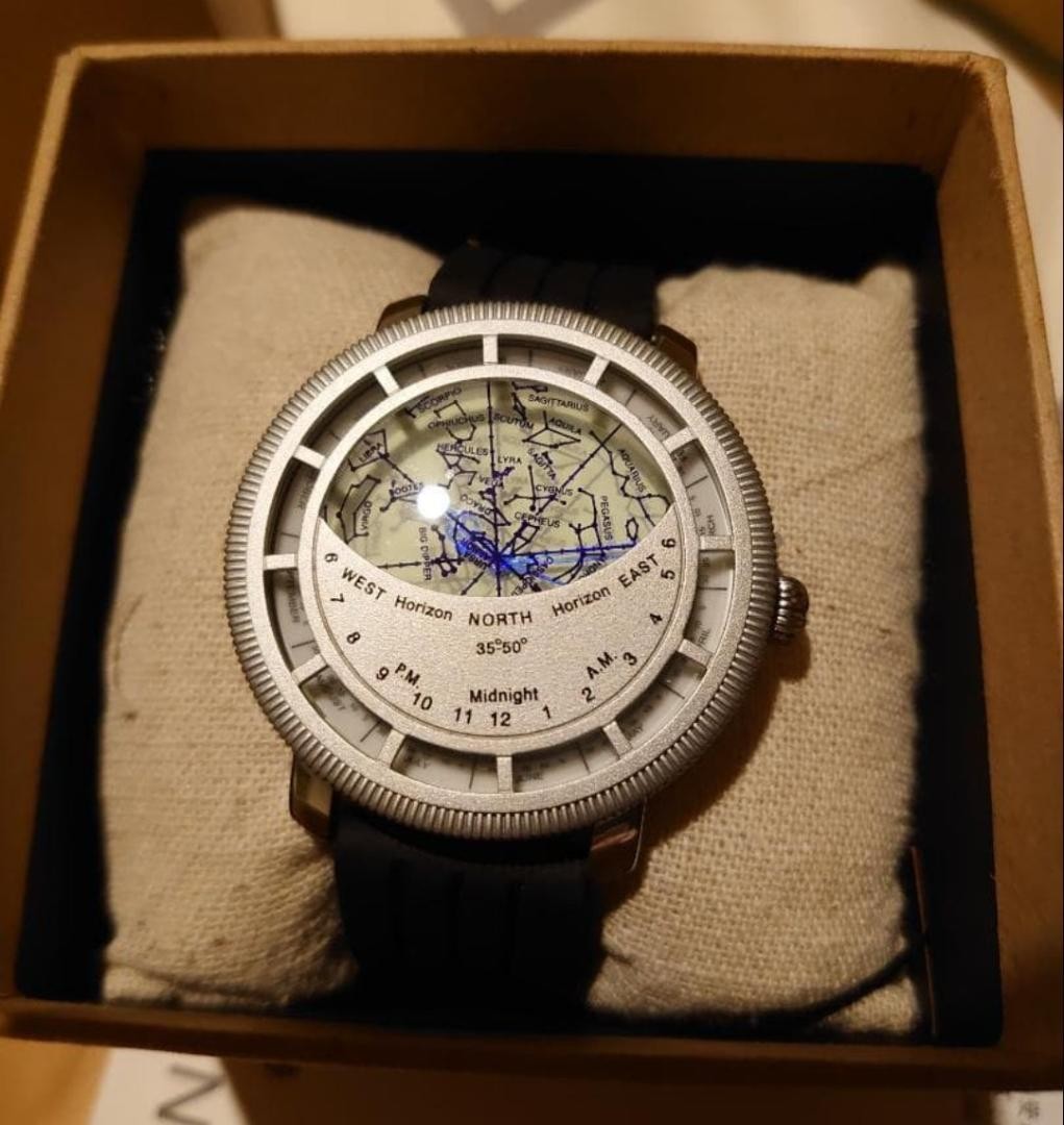 Constellation Chart Watch Midnight