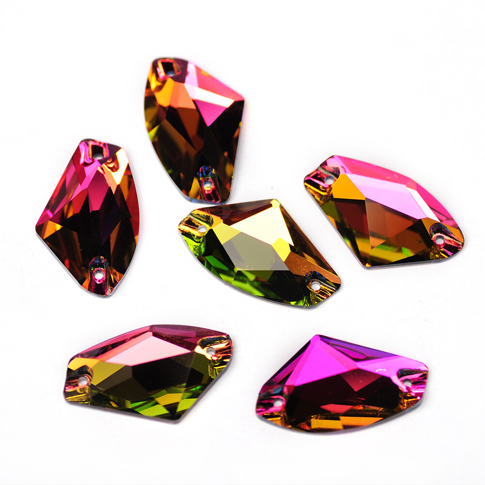 Boutique Galactic shape crystal sew on rhinestones Sewing Beads Jewellery DIY