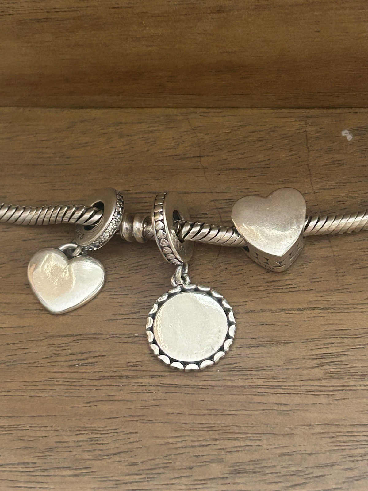 Custom Name / Text S925 Sterling Silver Charm Personalized Engraved Custom Text