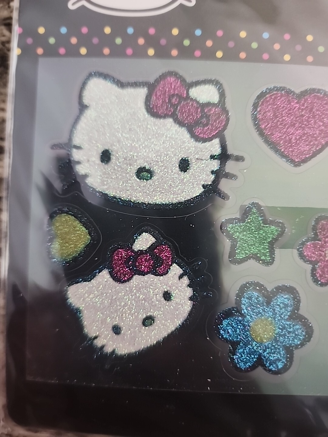 Hello Kitty Body Jewelry Set 12 Pieces Non-toxic Adhesive Easy To Apply