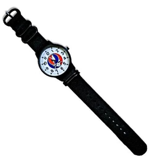 Grateful Dead Ltd Edition 2.0 Analog Watch Black Band Luminous Hands Brand New