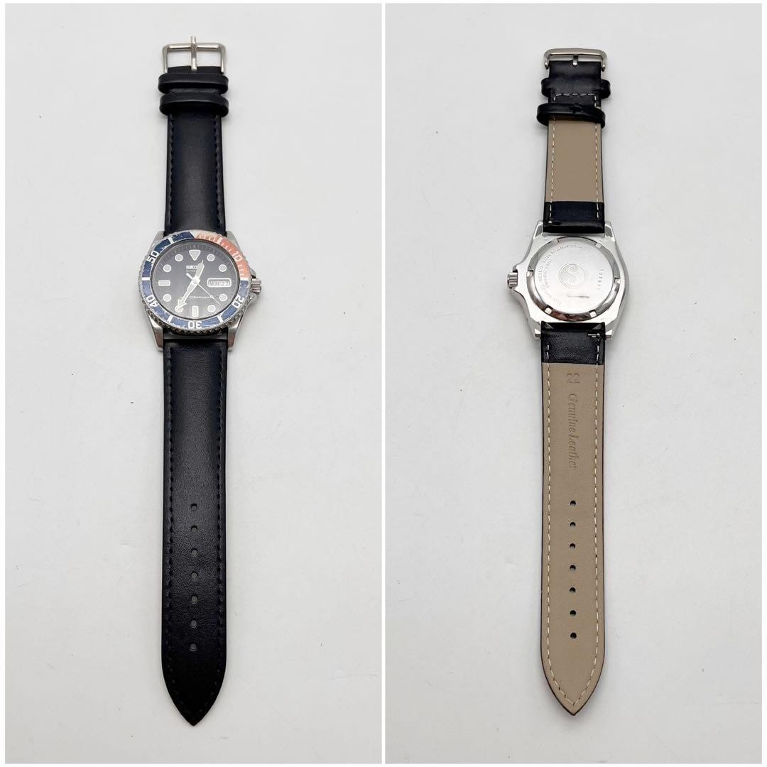 SEIKO Pepsi Bezel Automatic 7S26-0040 Men’s Watch From Japan External Belt