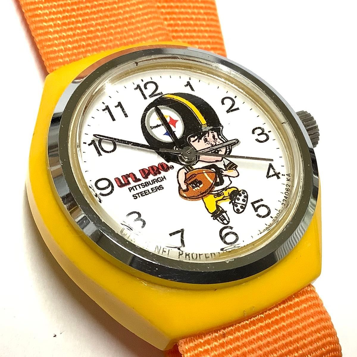 Rare Vintage working CITIZEN U.S.A American football hand wound mechanical wrist
