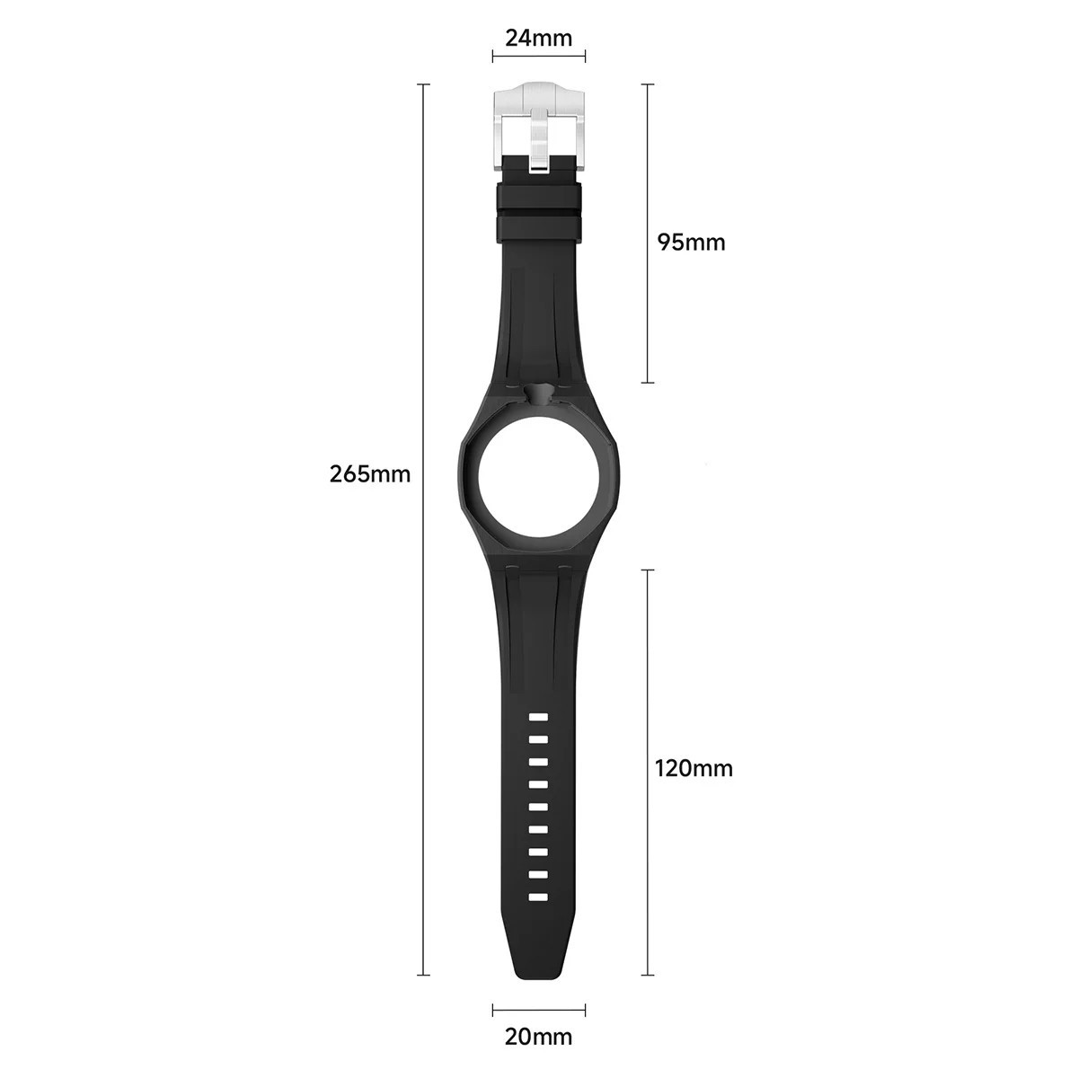 Bioceramic Conversion Kit for Swatch x AP Royal Pop Case & Silicone Strap Mod