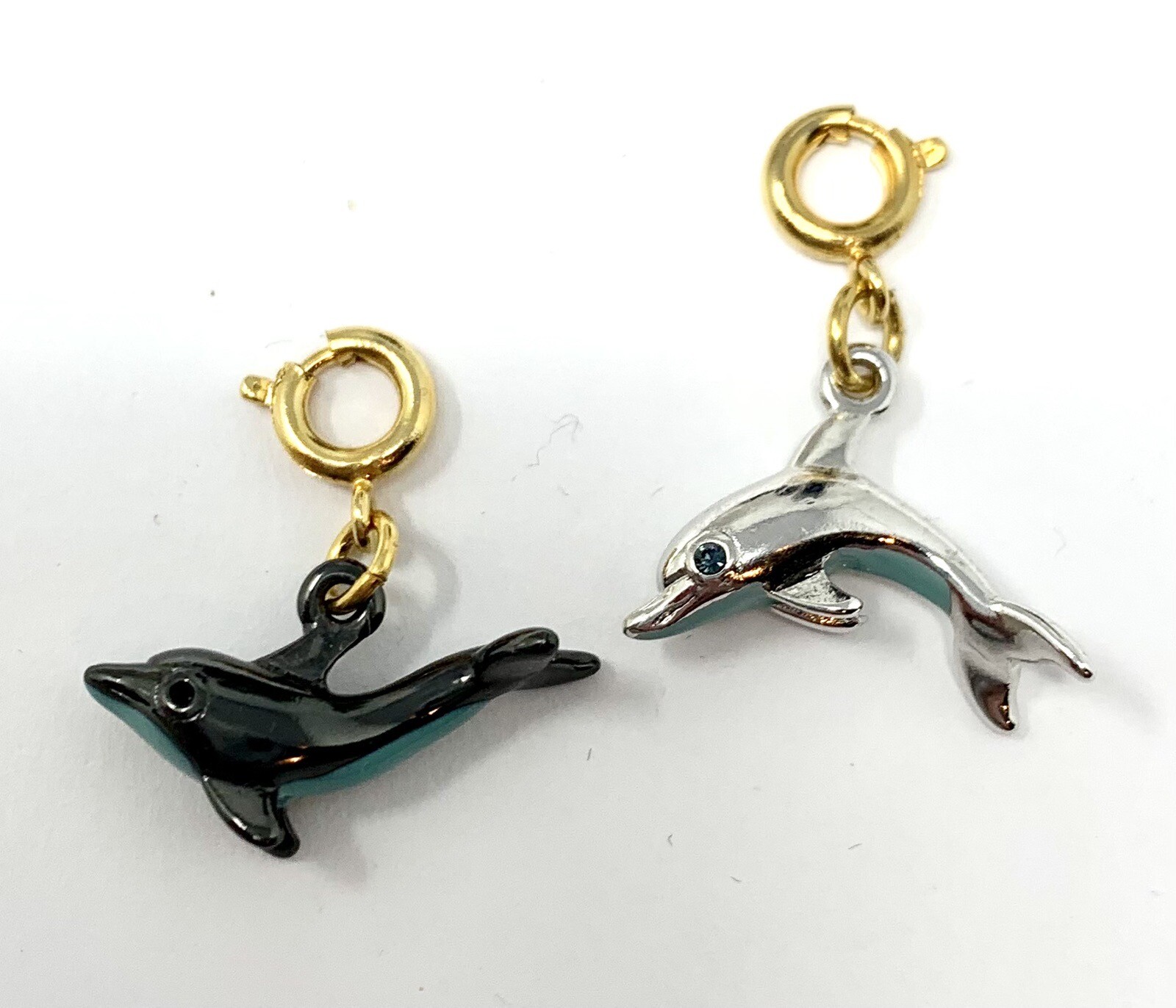 Joan Rivers Dolphin Charms Noahs Ark Set Of 2